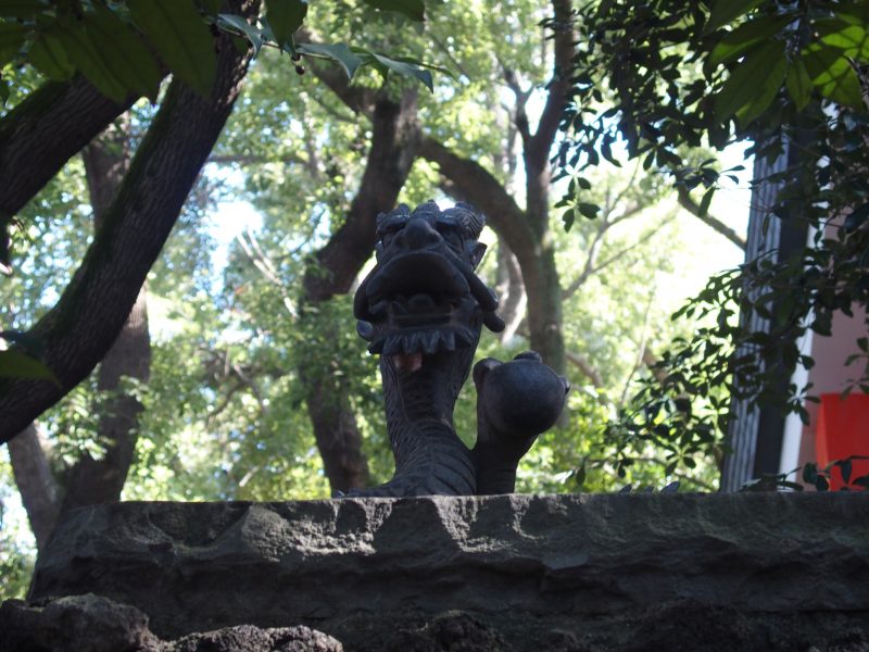 田無神社　黒龍神
