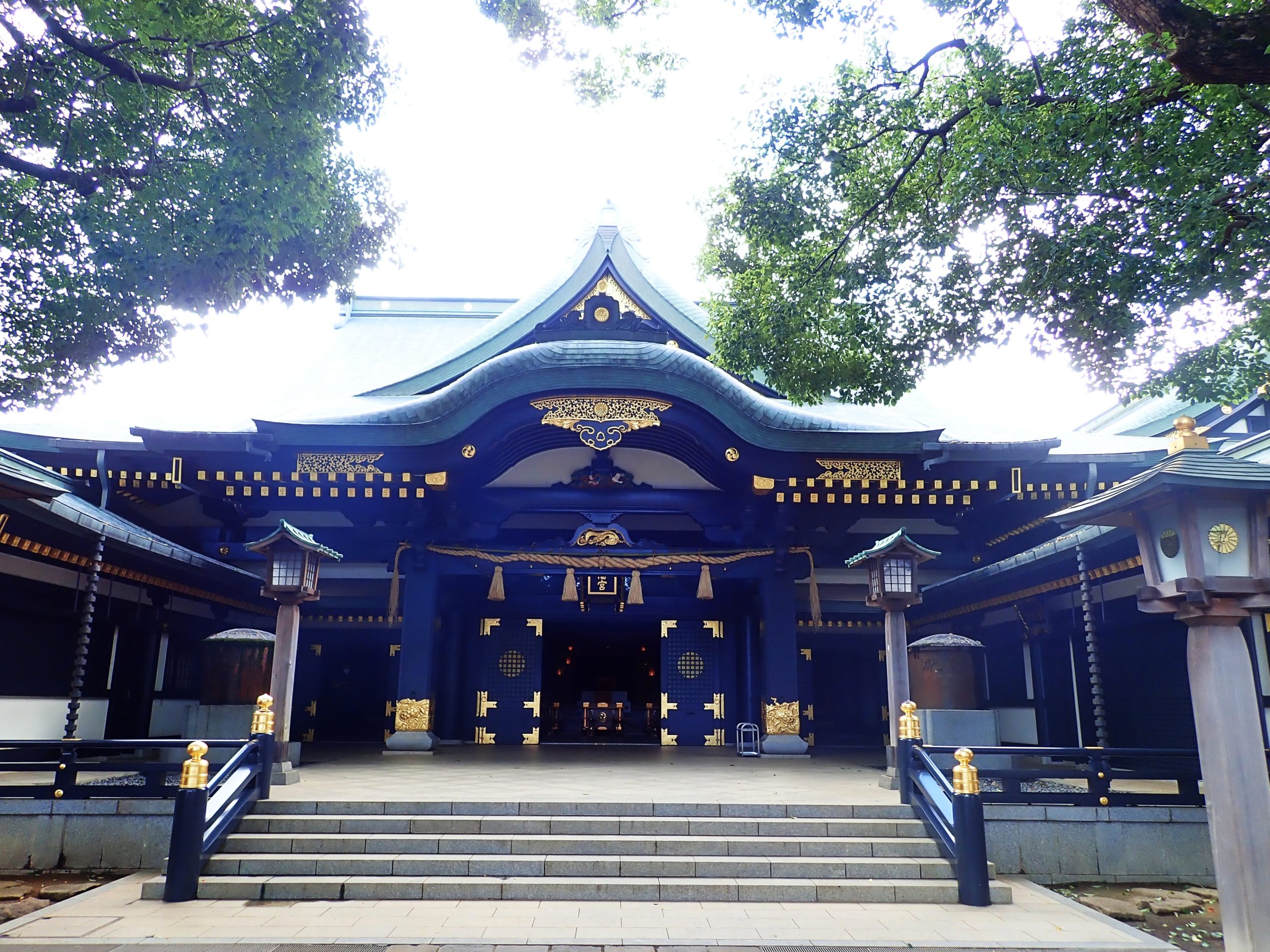 穴八幡宮のご本殿 穴八幡宮のご本殿