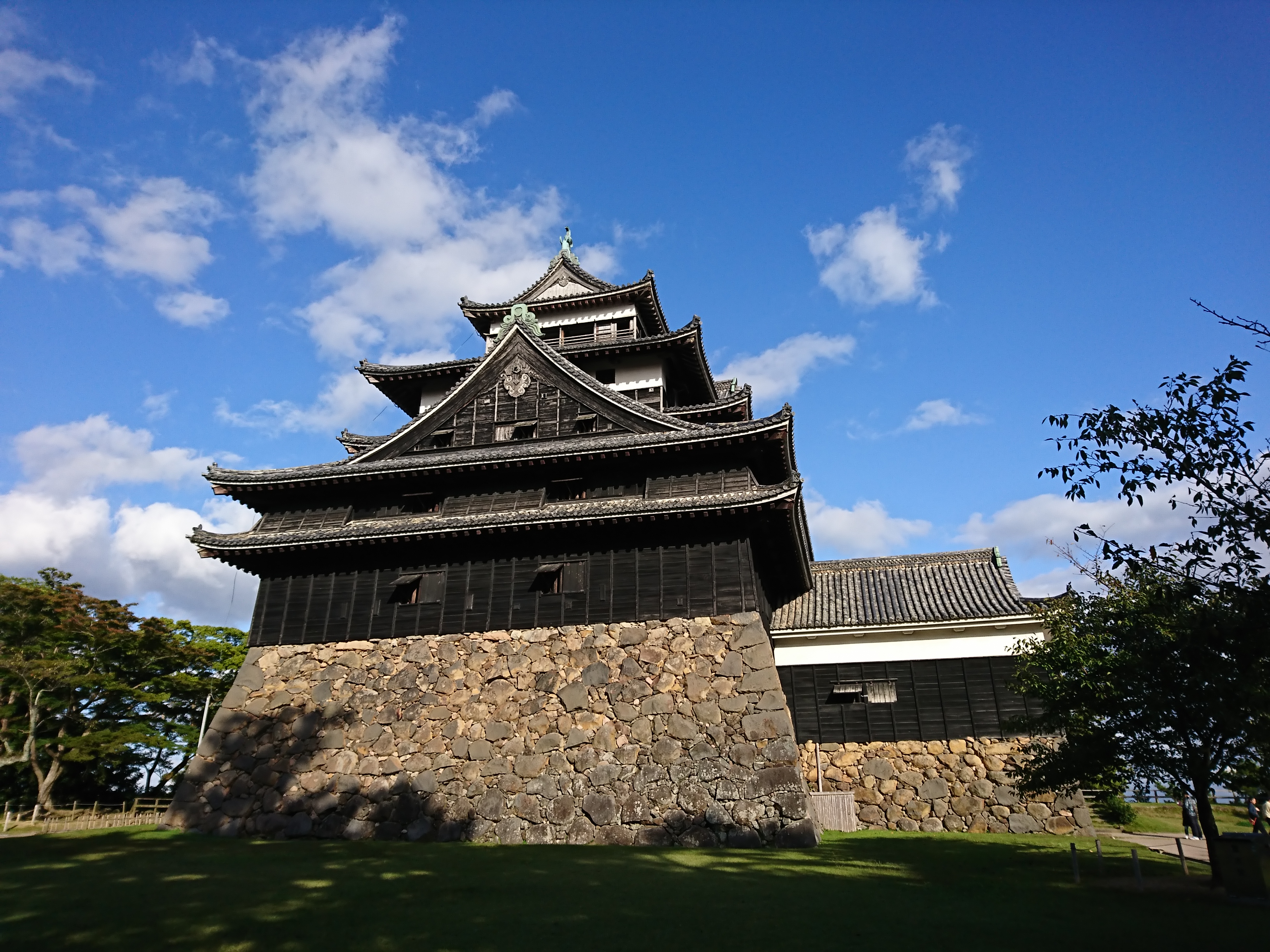 松江城から見える景色