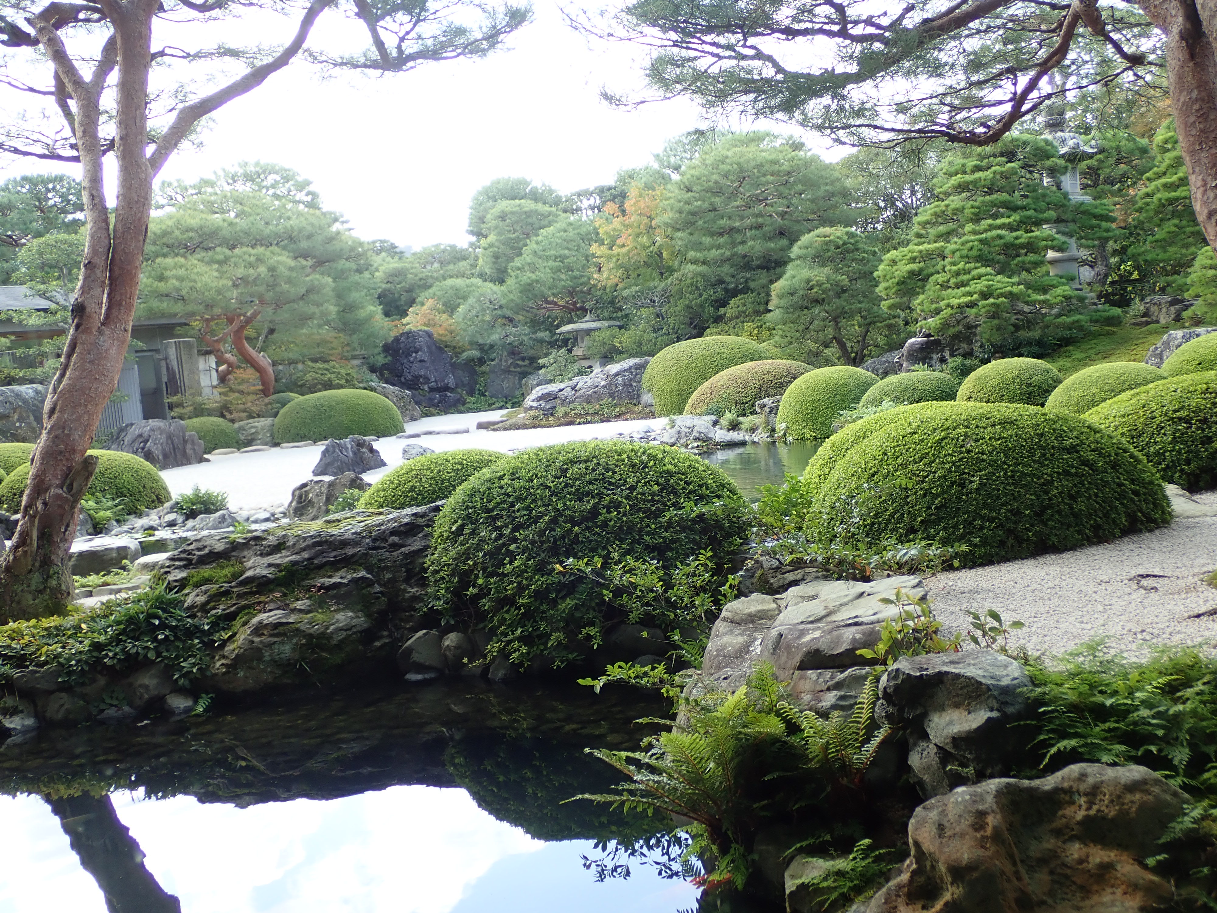 足立美術館の日本庭園