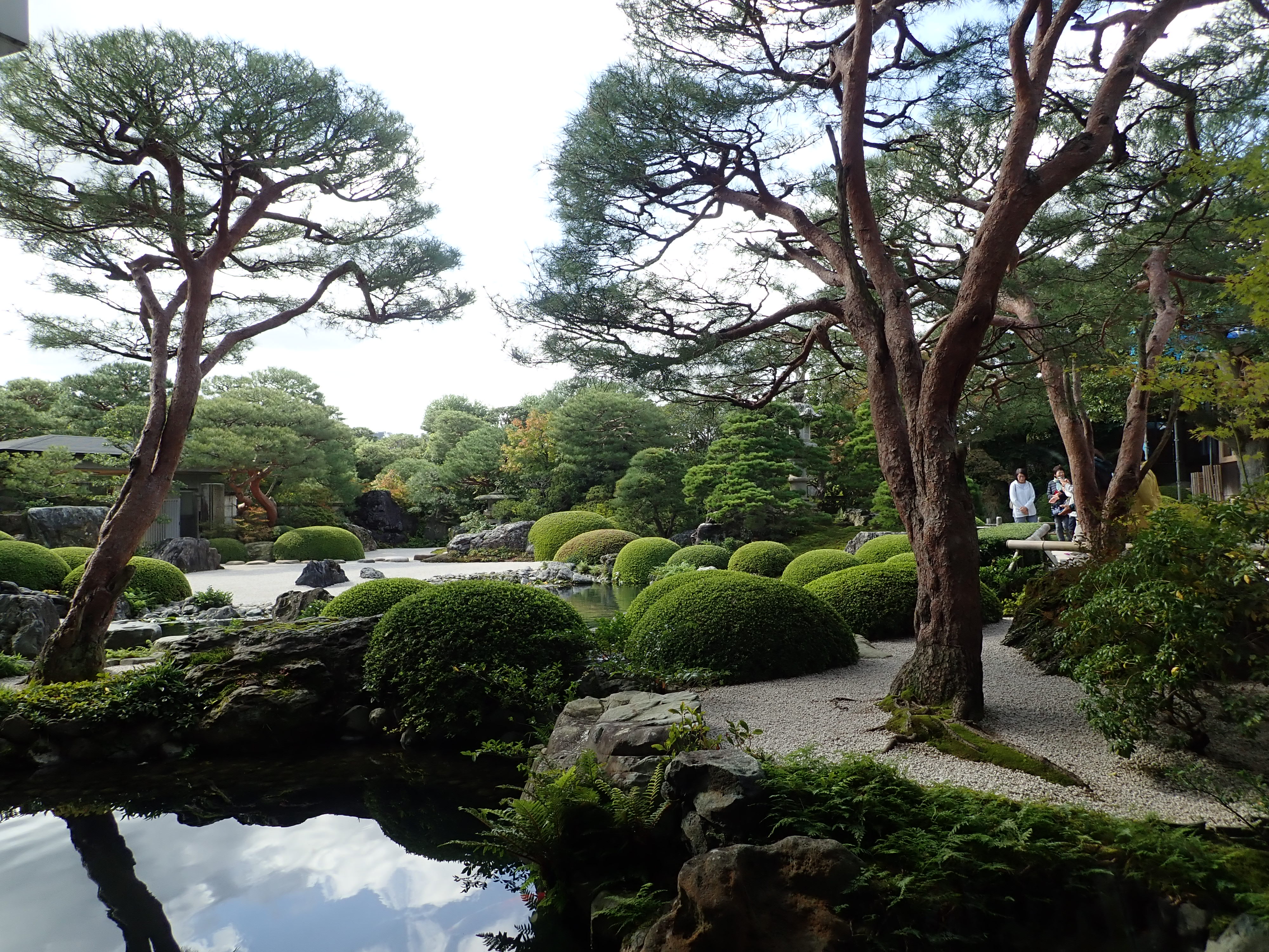 足立美術館の日本庭園