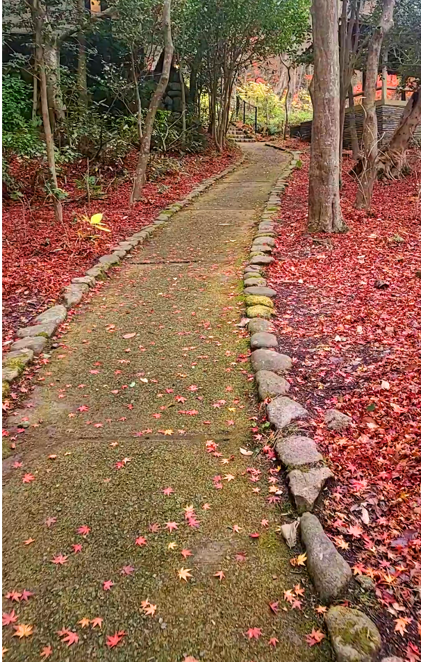 有馬温泉の観光名所のひとつ瑞宝寺公園