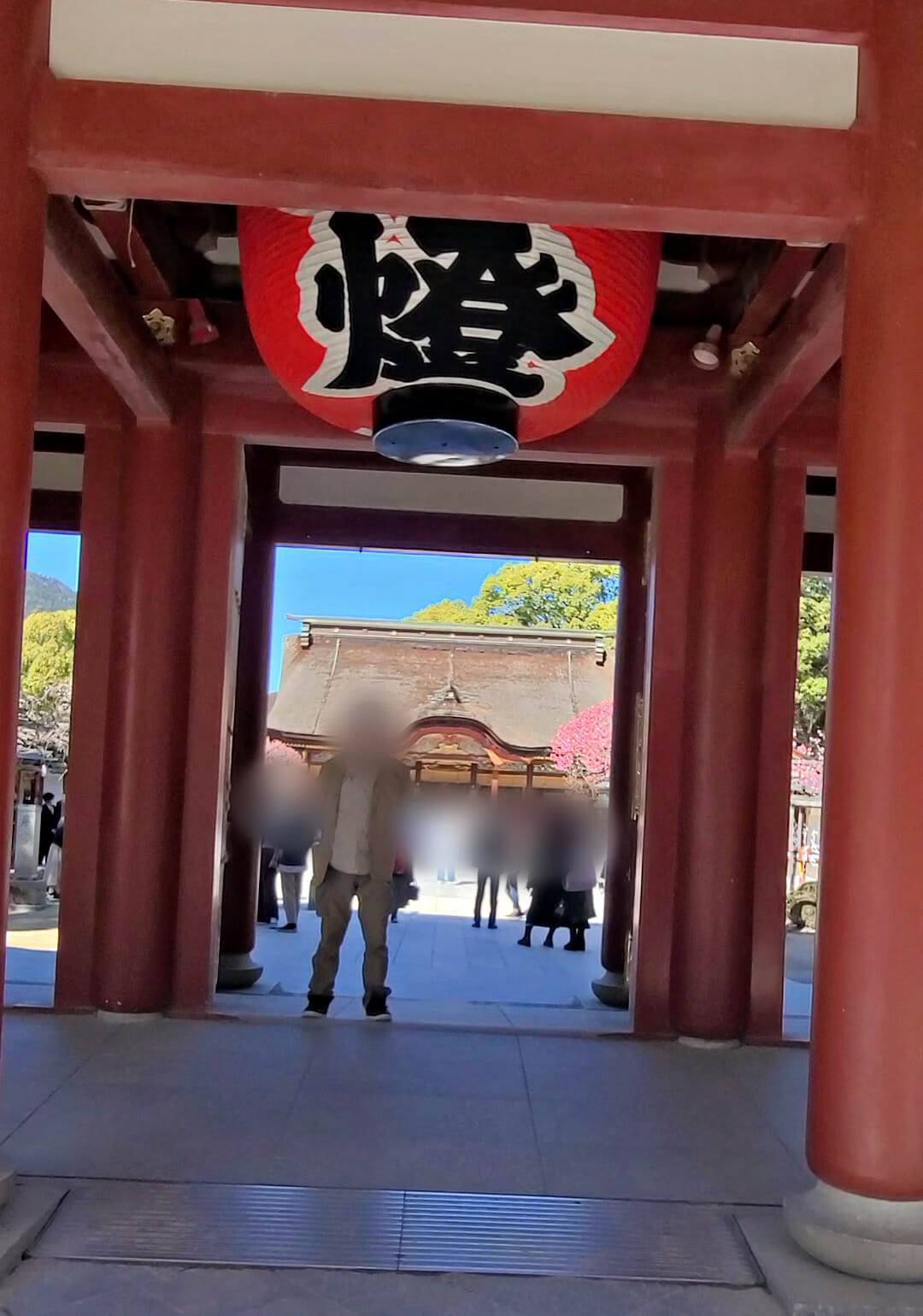 太宰府天満宮の桜門